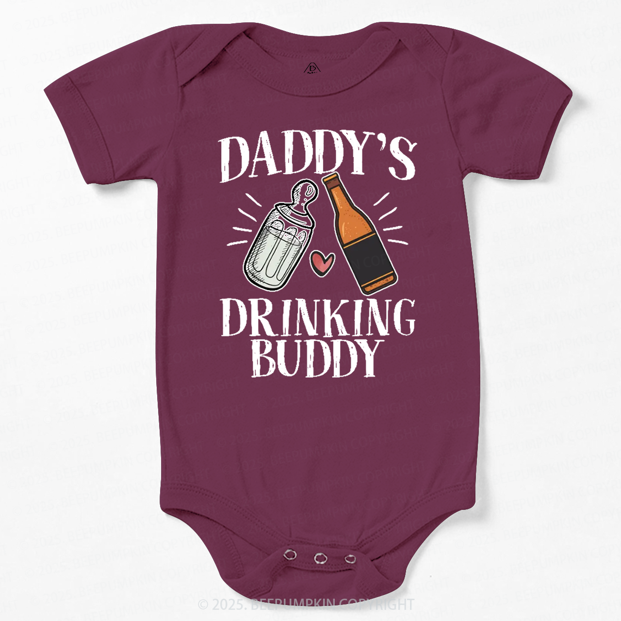 Daddy's Drinking Buddy Bodysuit Beepumpkin