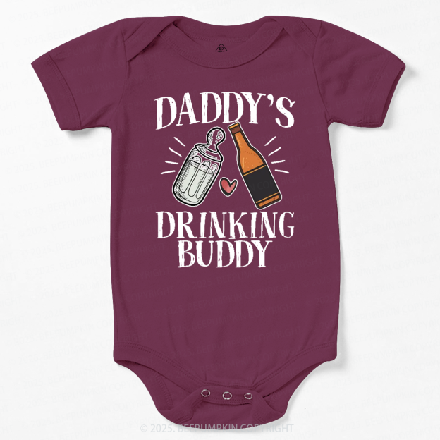Daddy's Drinking Buddy Bodysuit Beepumpkin