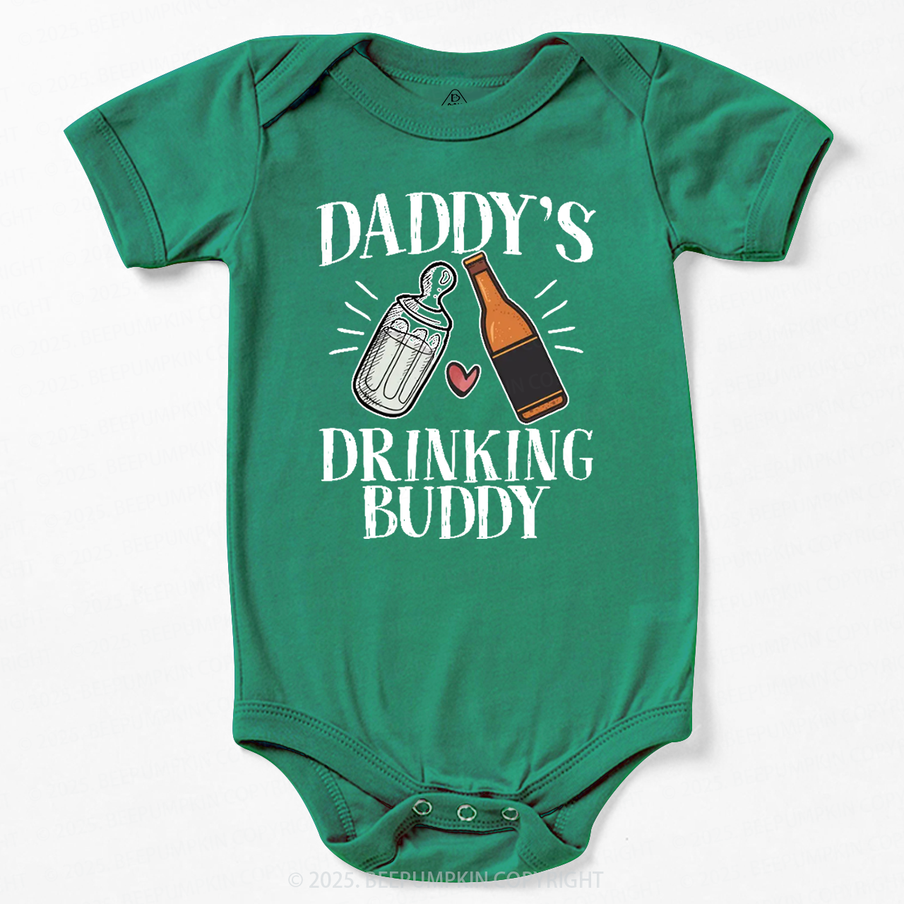 Daddy's Drinking Buddy Bodysuit Beepumpkin