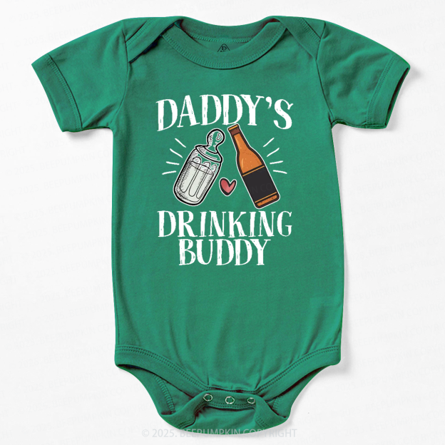 Daddy's Drinking Buddy Bodysuit Beepumpkin