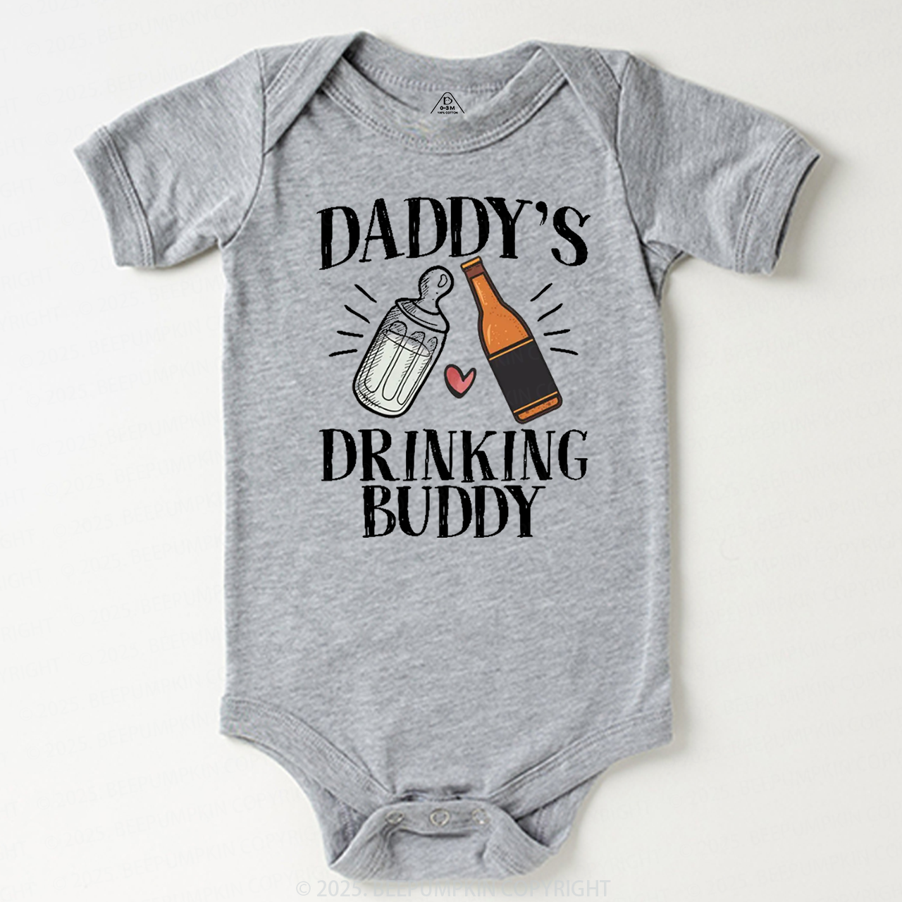 Daddy's Drinking Buddy Bodysuit Beepumpkin