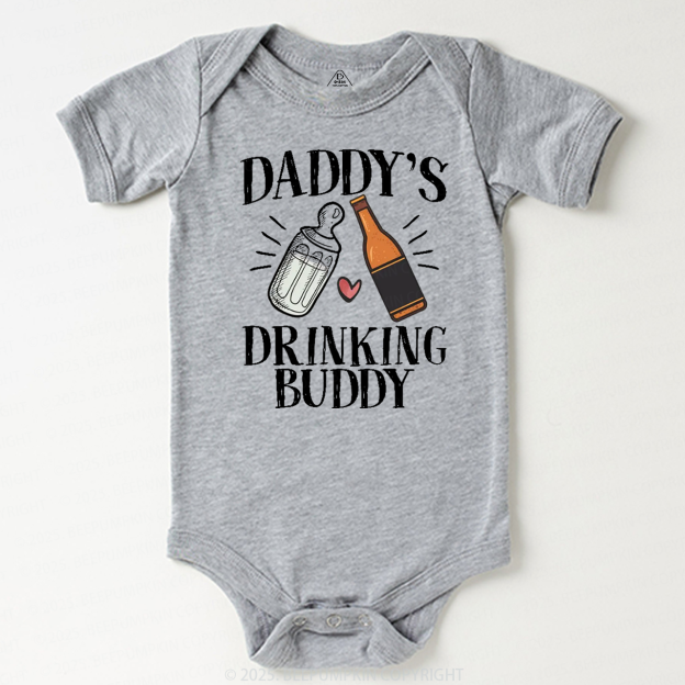 Daddy's Drinking Buddy Bodysuit Beepumpkin