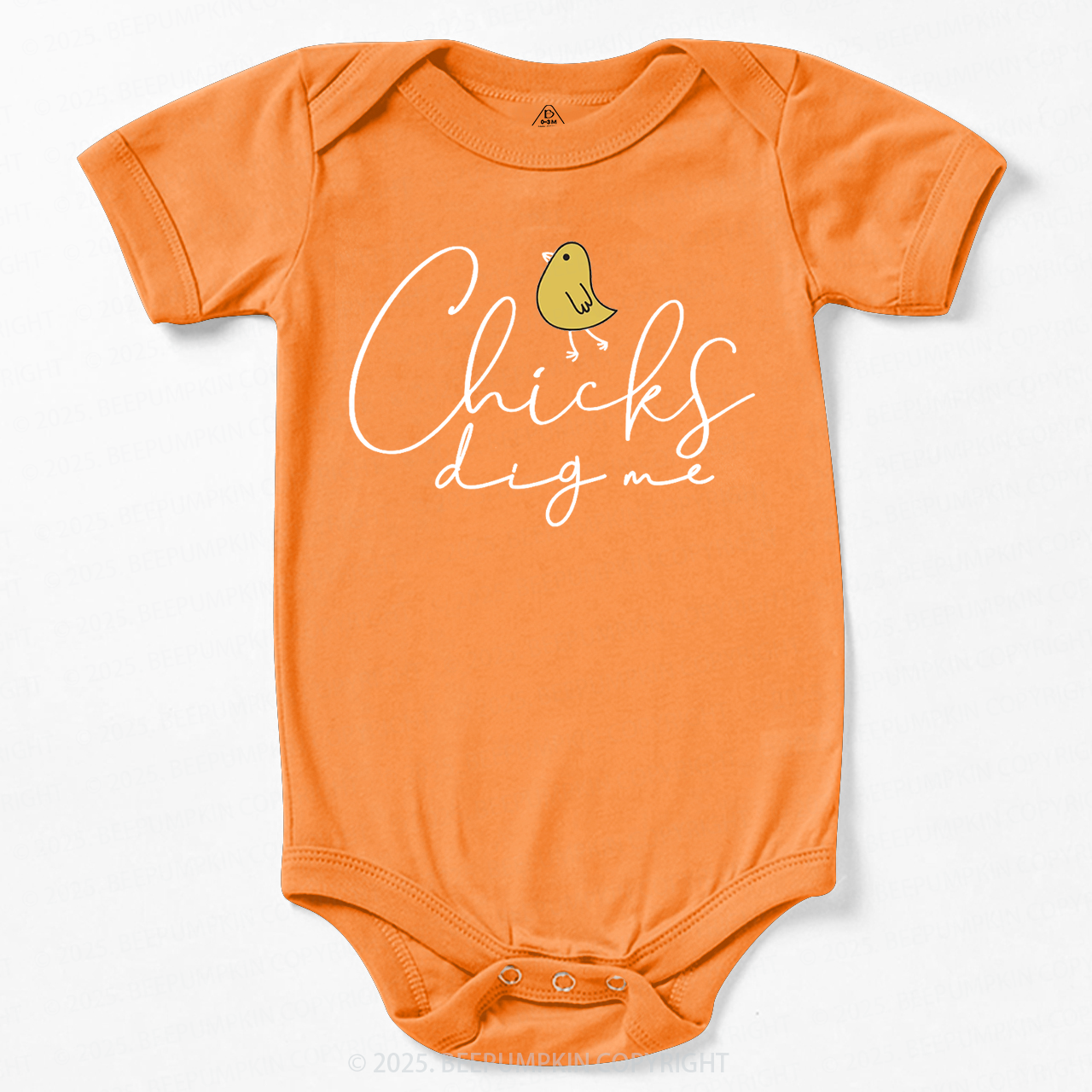 Chicks Dig Me Bodysuit Beepumpkin