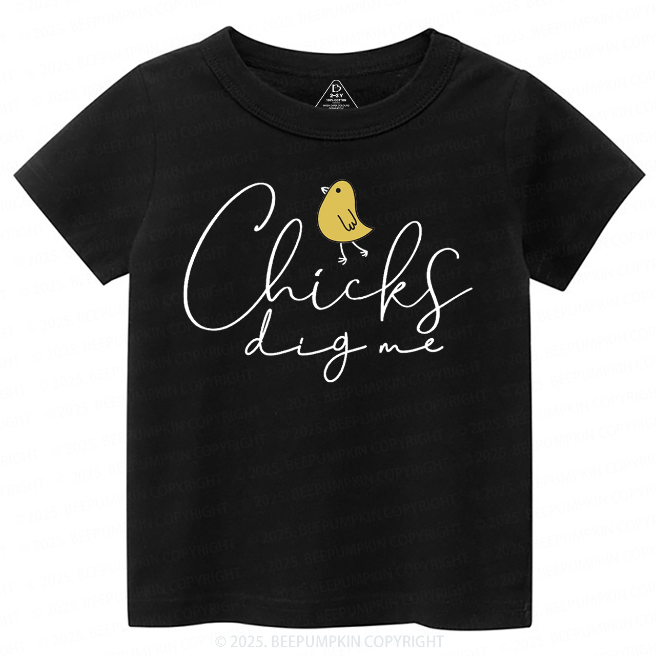 Chicks Dig Me Toddler&Kid's Tees Beepumpkin
