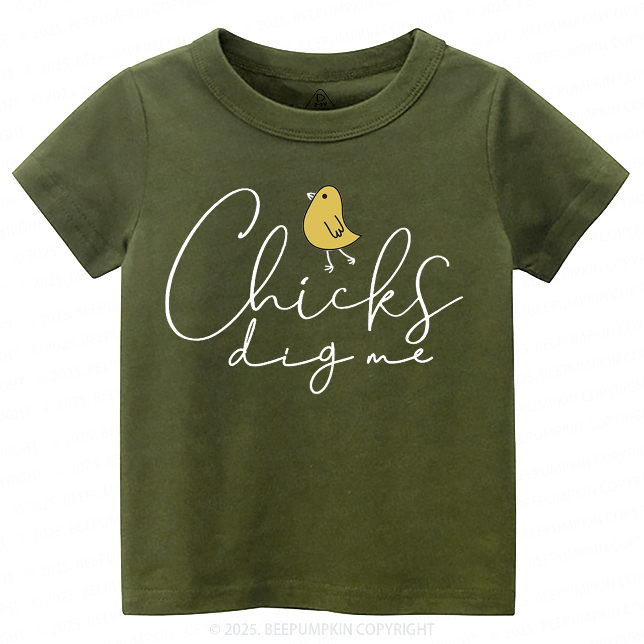 Chicks Dig Me Toddler&Kid's Tees Beepumpkin