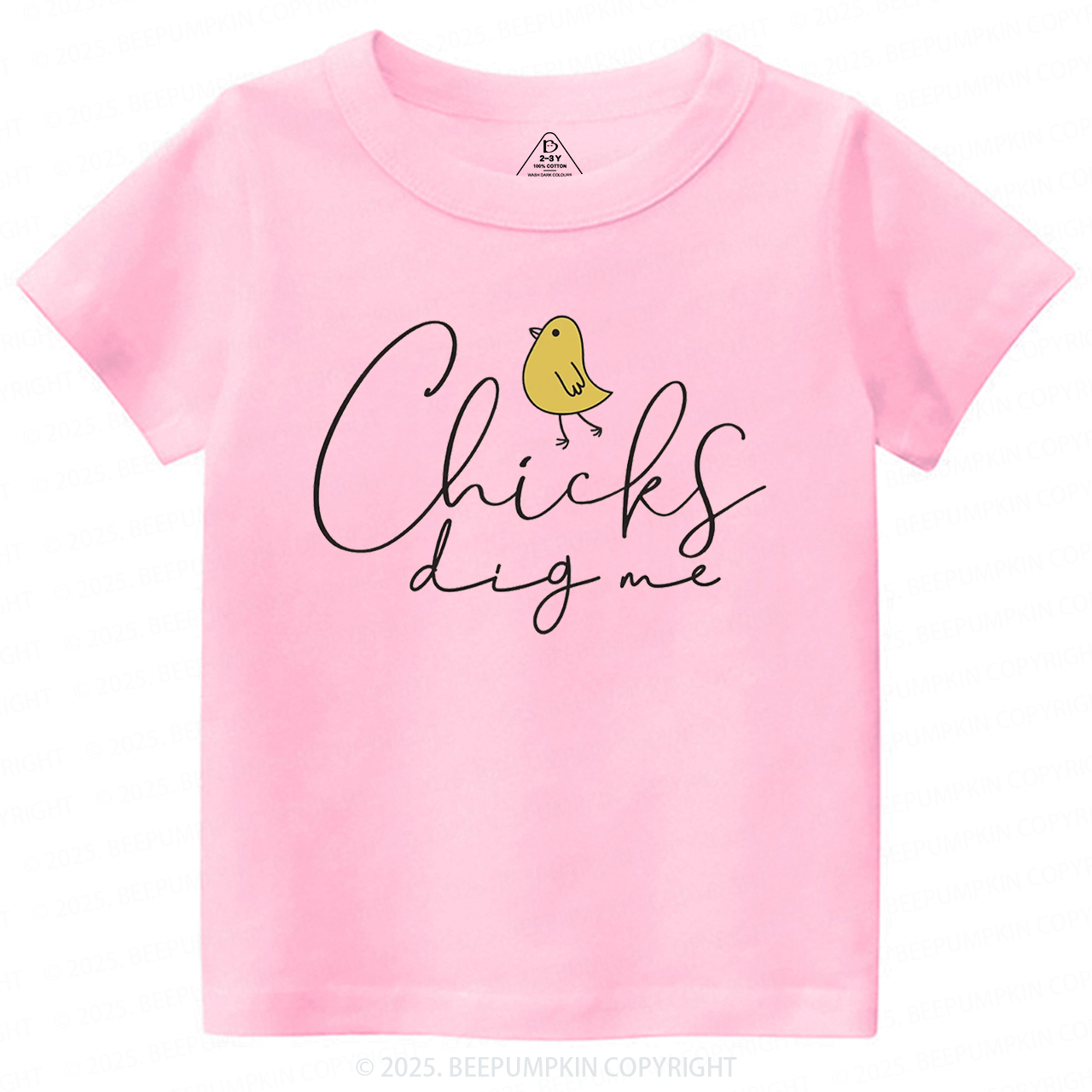 Chicks Dig Me Toddler&Kid's Tees Beepumpkin