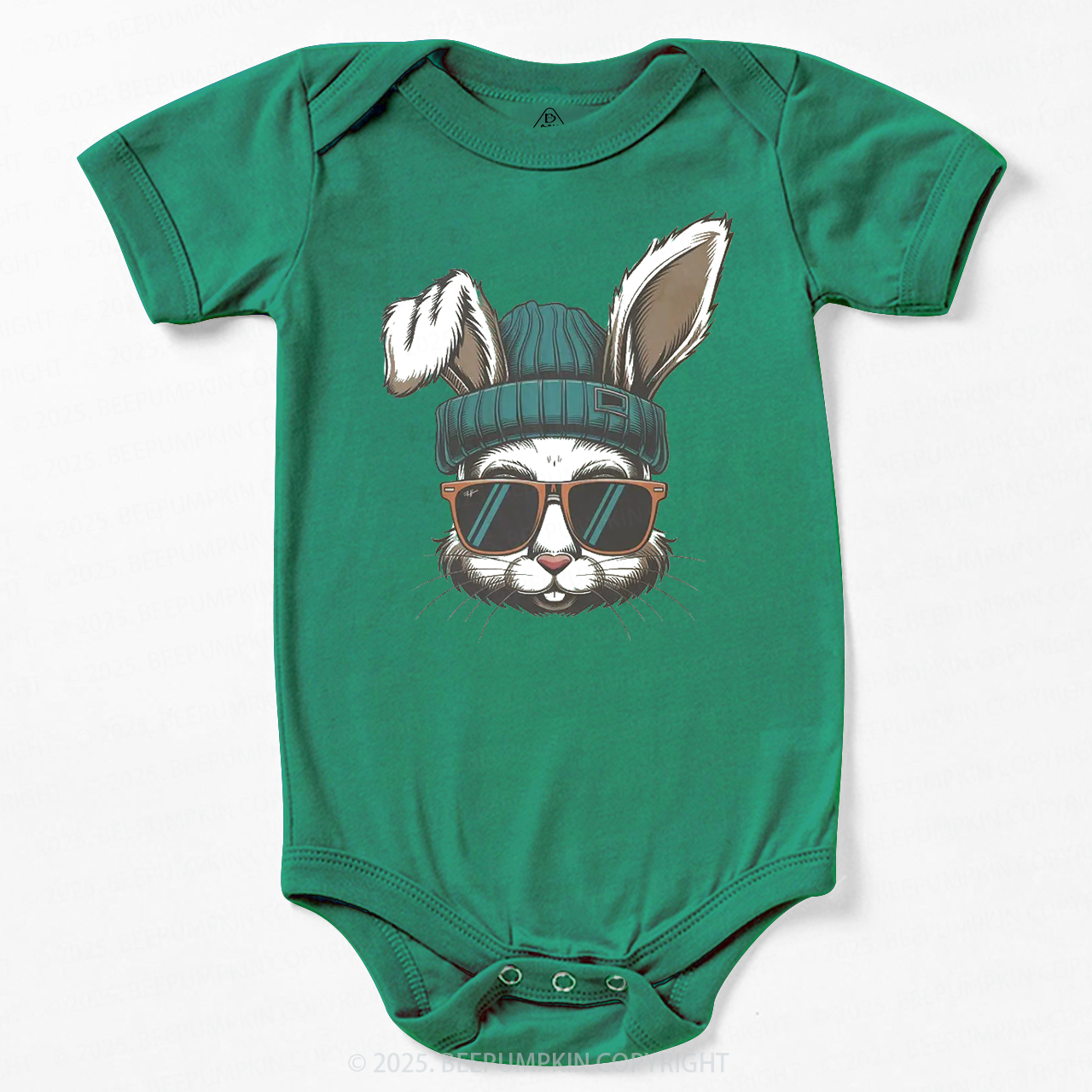 Hipster Bunny Bodysuit Beepumpkin