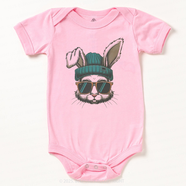 Hipster Bunny Bodysuit Beepumpkin