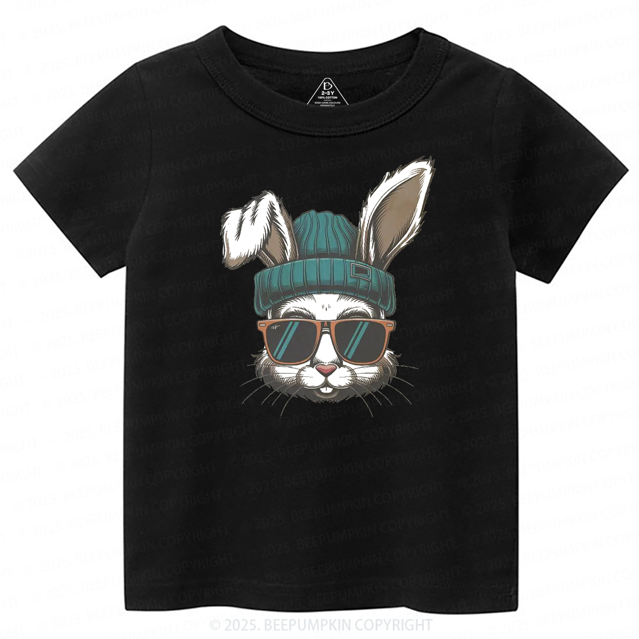 Hipster Bunny Toddler&Kid's Tees Beepumpkin