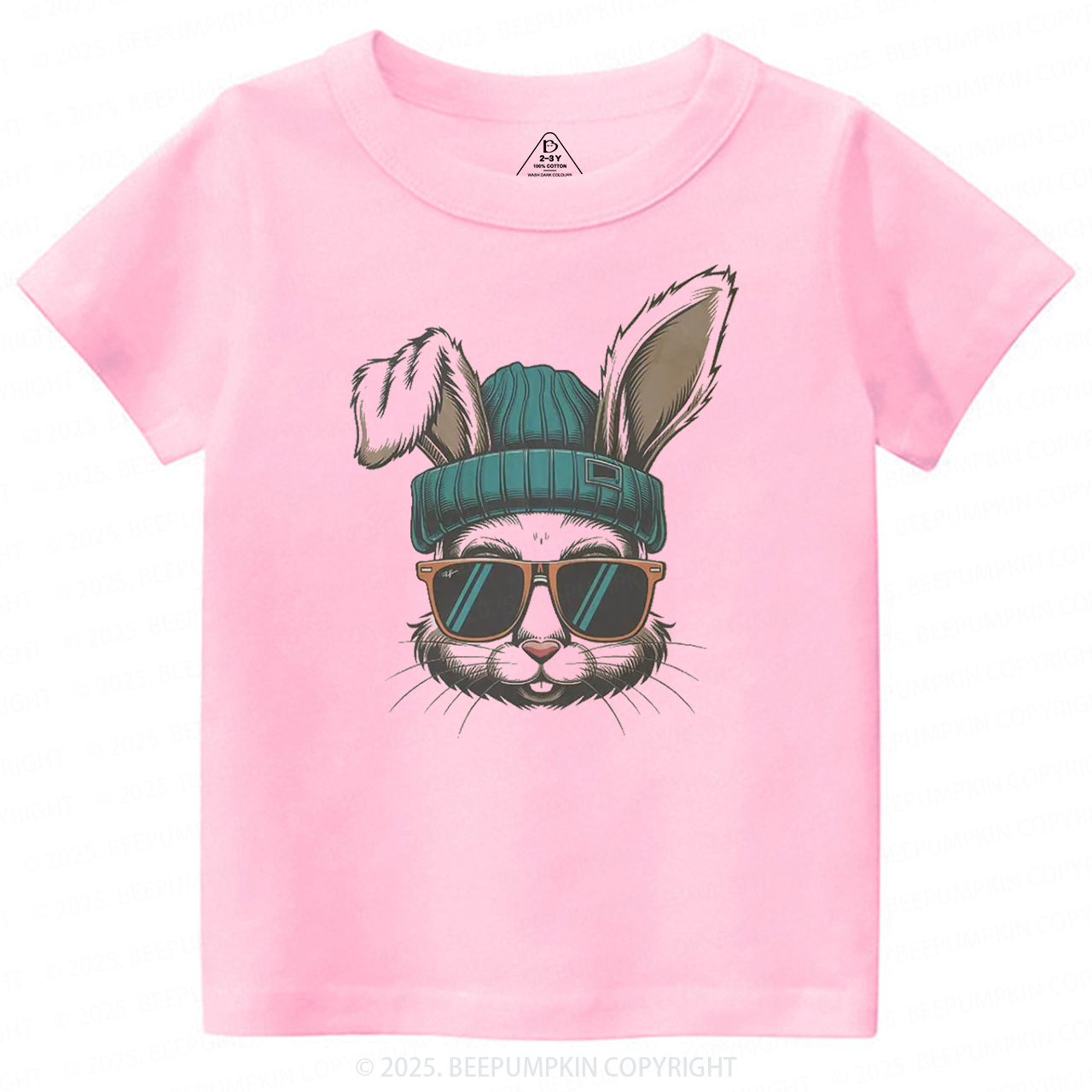 Hipster Bunny Toddler&Kid's Tees Beepumpkin