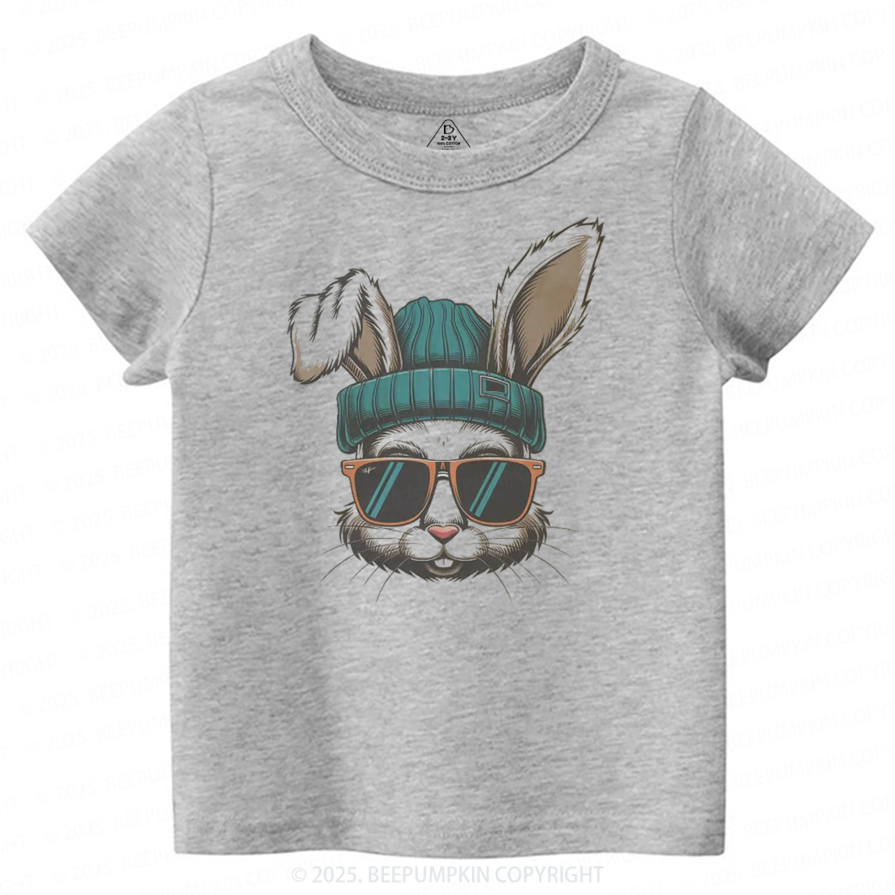 Hipster Bunny Toddler&Kid's Tees Beepumpkin