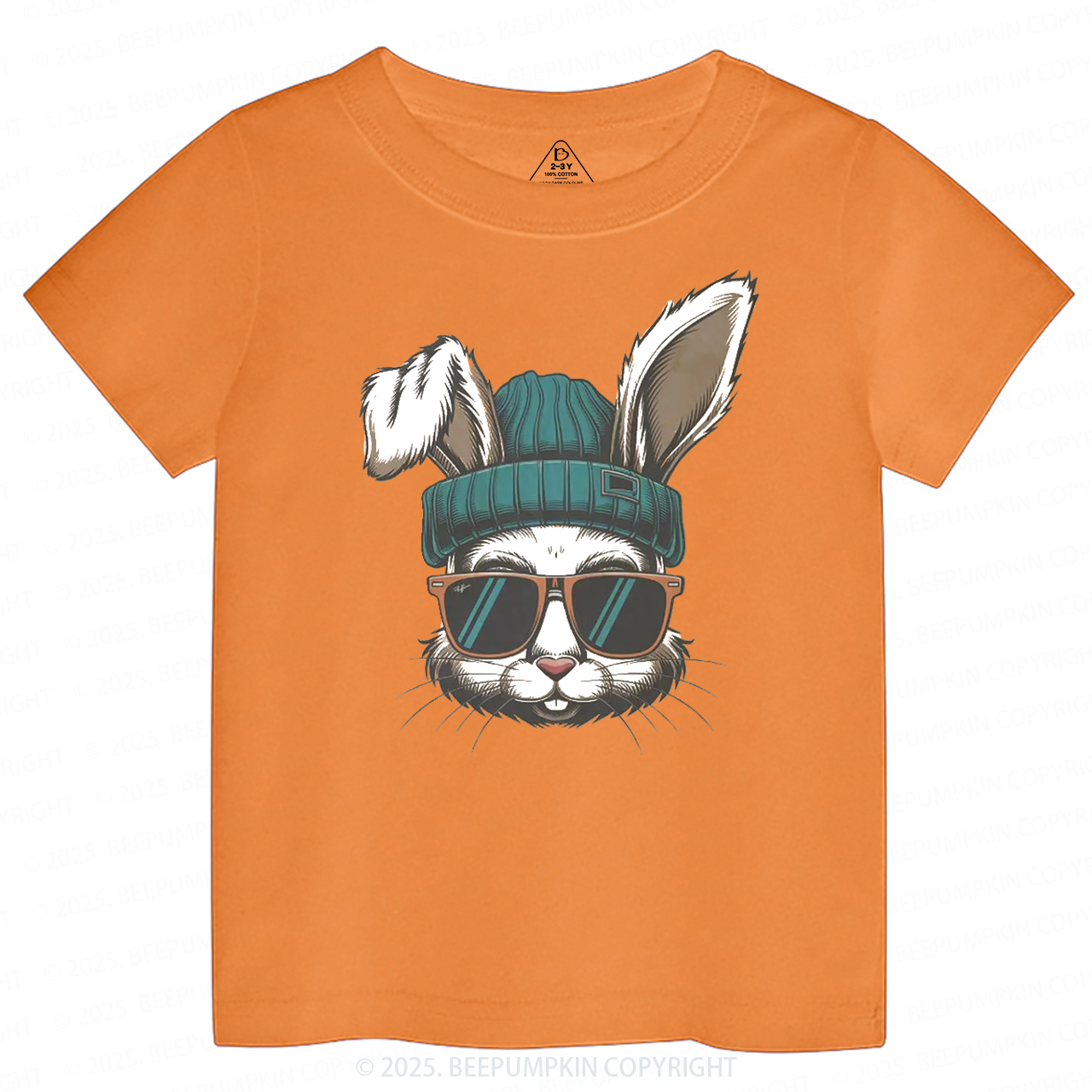 Hipster Bunny Toddler&Kid's Tees Beepumpkin