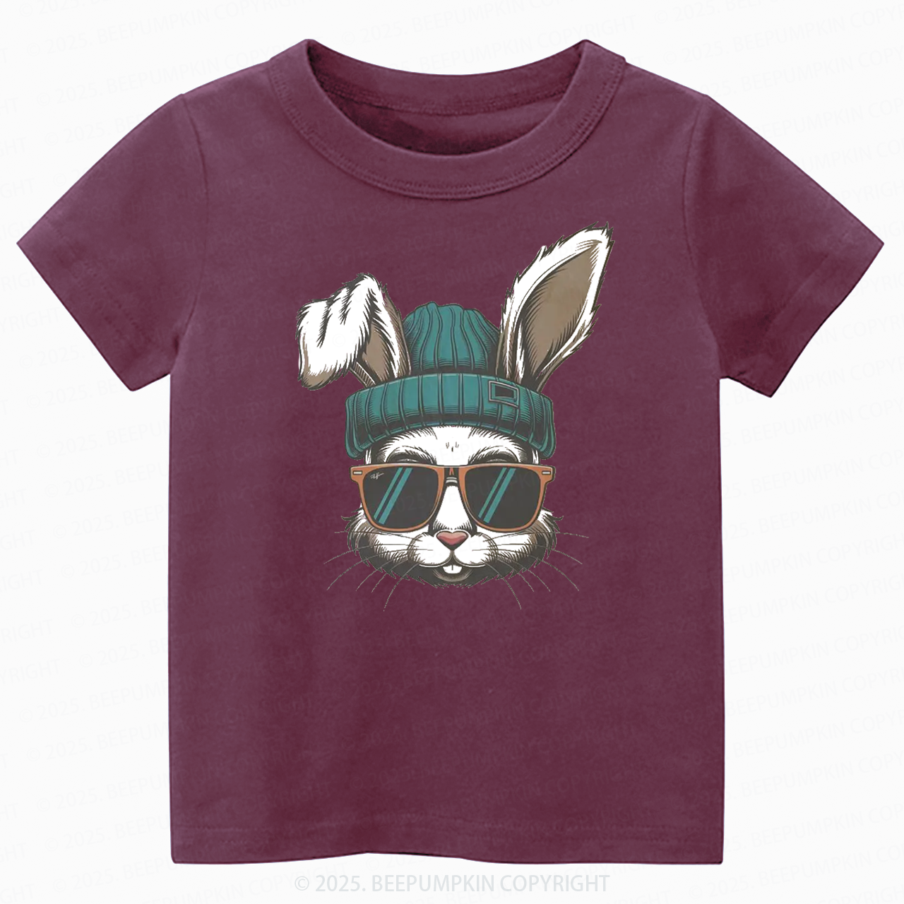 Hipster Bunny Toddler&Kid's Tees Beepumpkin