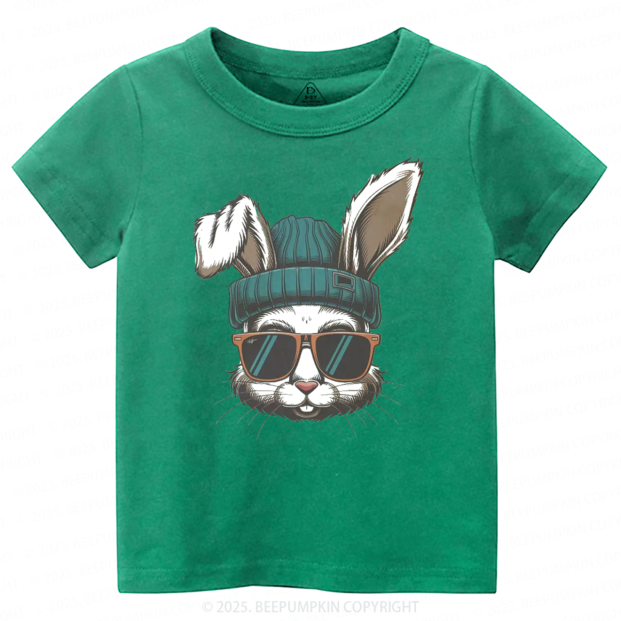 Hipster Bunny Toddler&Kid's Tees Beepumpkin