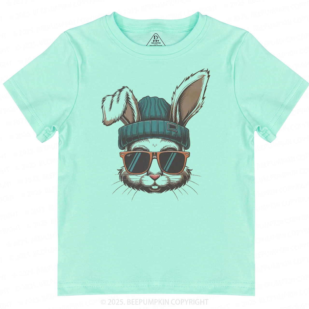 Hipster Bunny Toddler&Kid's Tees Beepumpkin