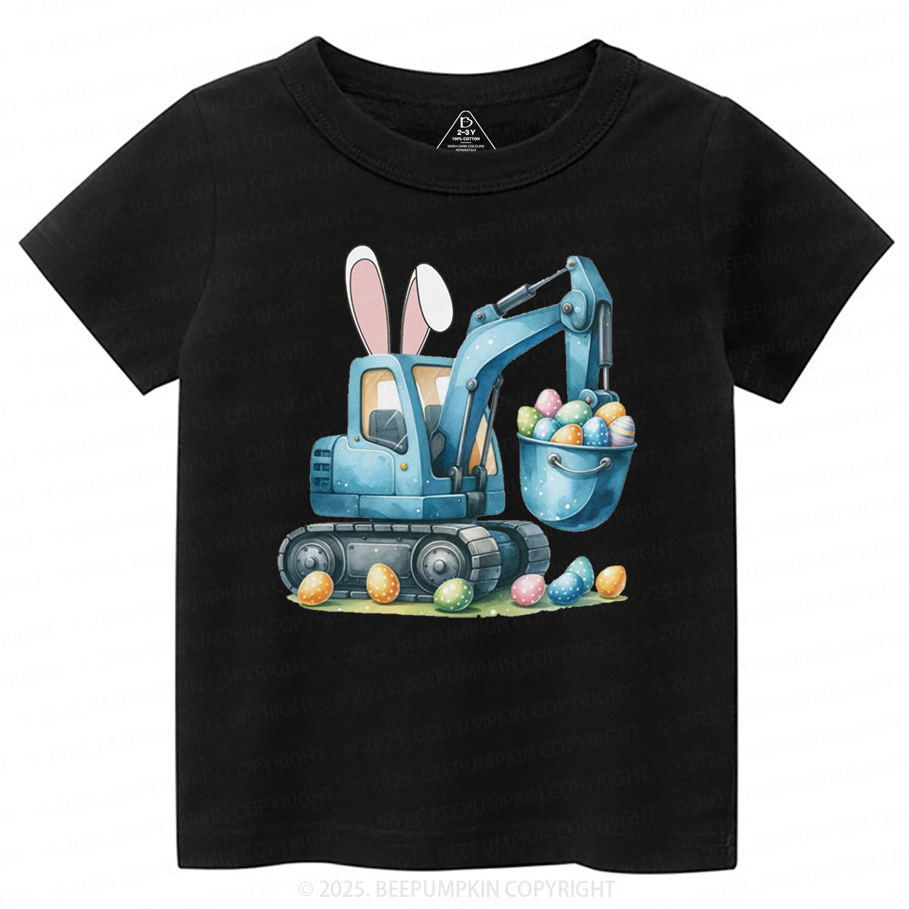 Eggs-Cavator Toddler&Kid's Tees Beepumpkin