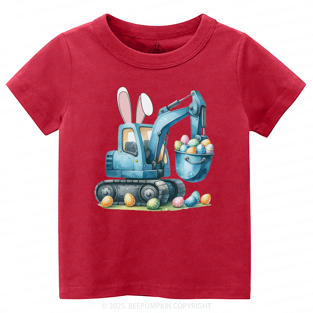 Eggs-Cavator Toddler&Kid's Tees Beepumpkin
