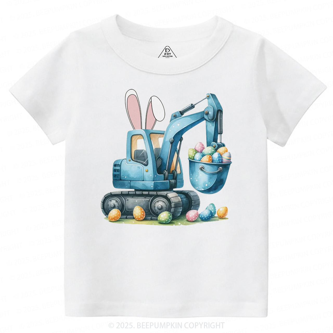 Eggs-Cavator Toddler&Kid's Tees Beepumpkin