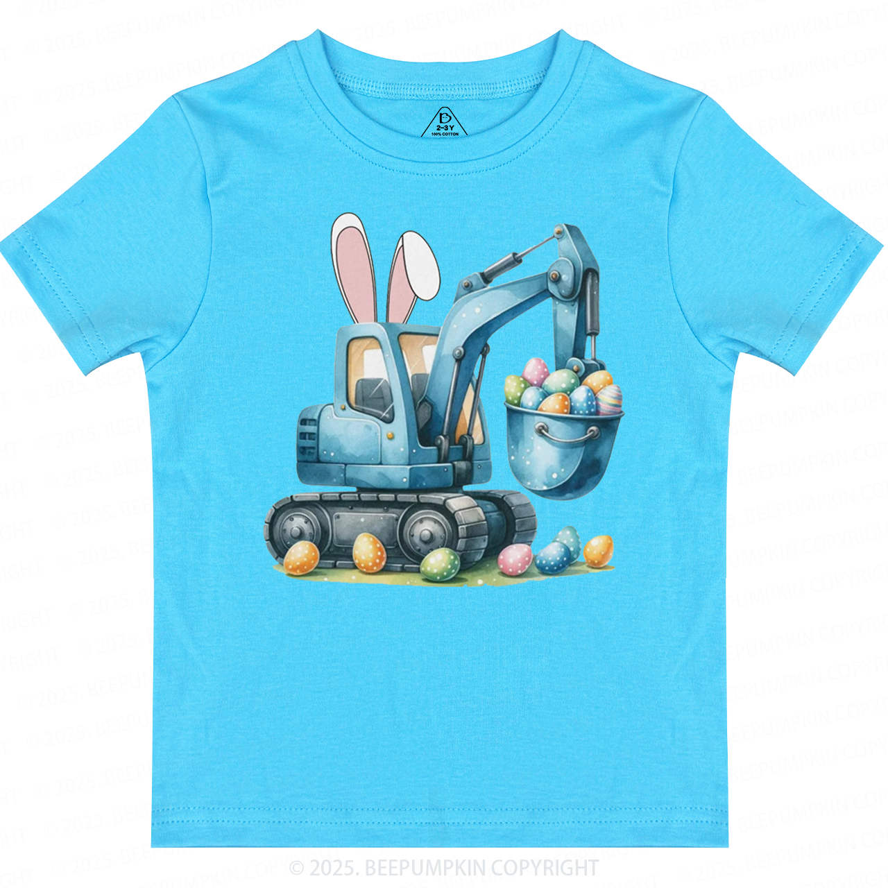 Eggs-Cavator Toddler&Kid's Tees Beepumpkin