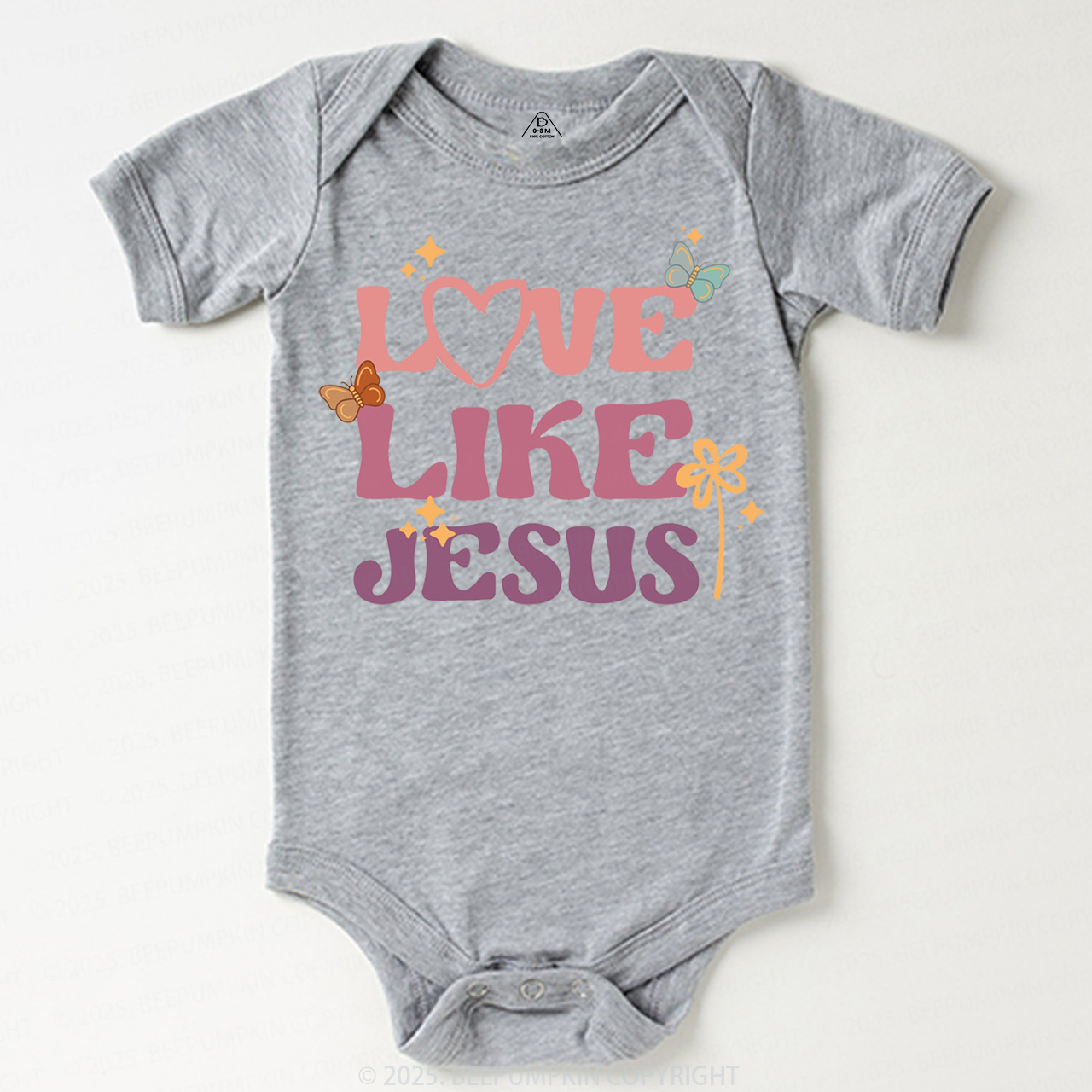Love Like Jesus Bodysuit Beepumpkin
