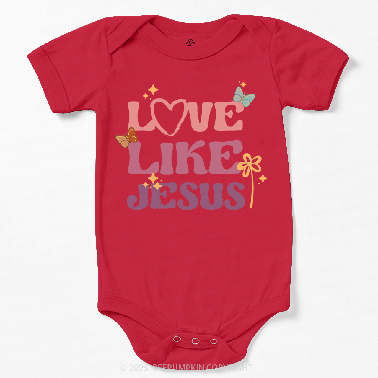 Love Like Jesus Bodysuit Beepumpkin