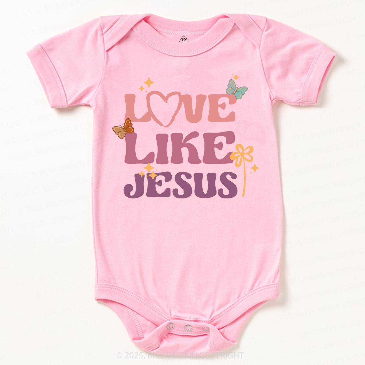 Love Like Jesus Bodysuit Beepumpkin