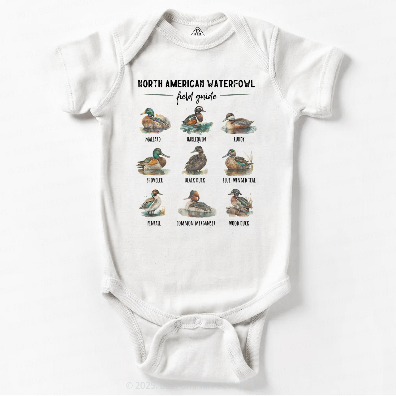 Ducks of North America Bodysuit Beepumpkin