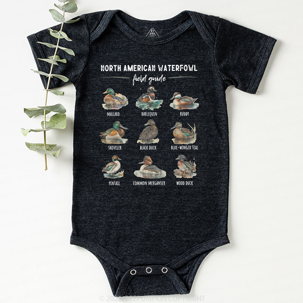 Ducks of North America Bodysuit Beepumpkin