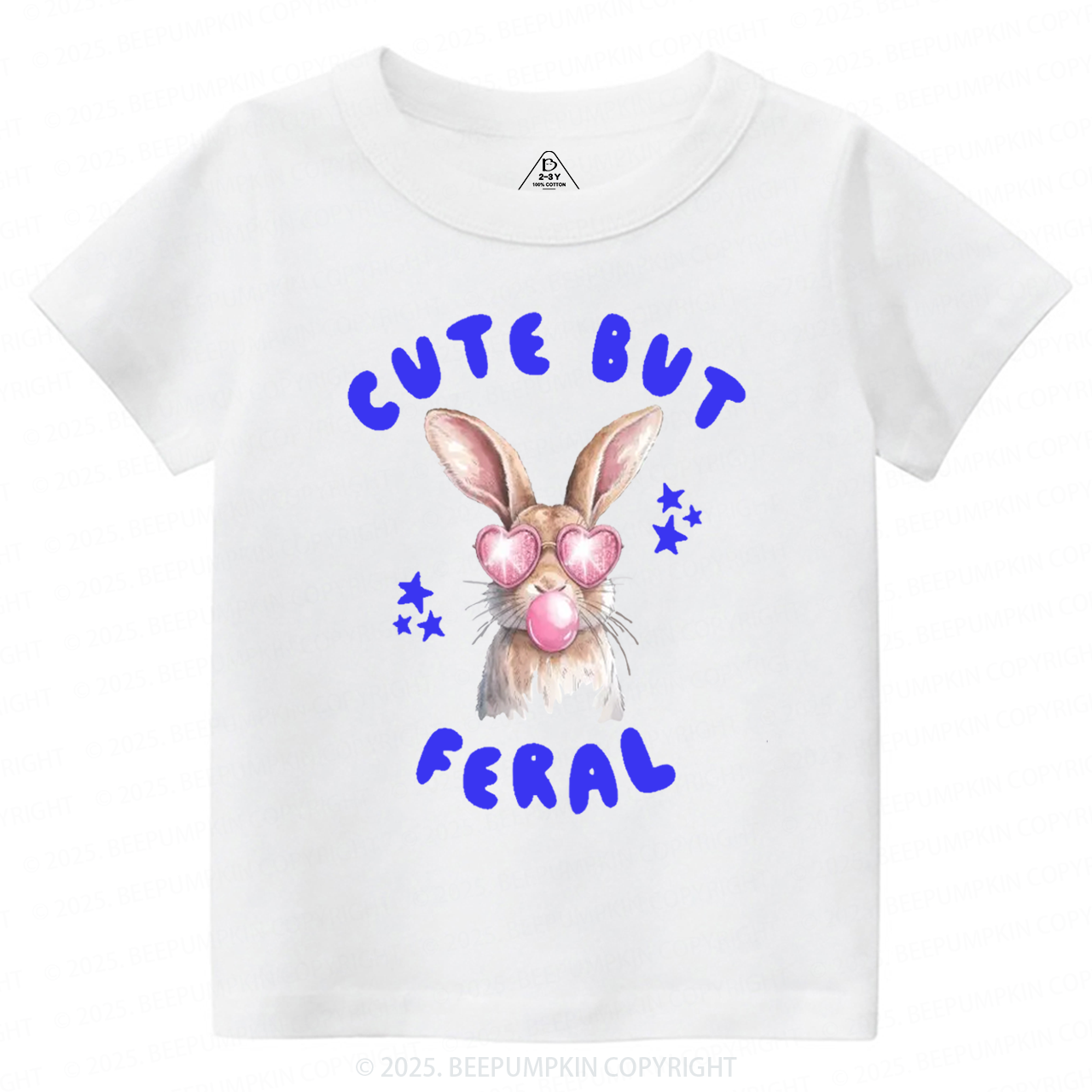 Cute But Feral Toddler&Kid's Tees Beepumpkin