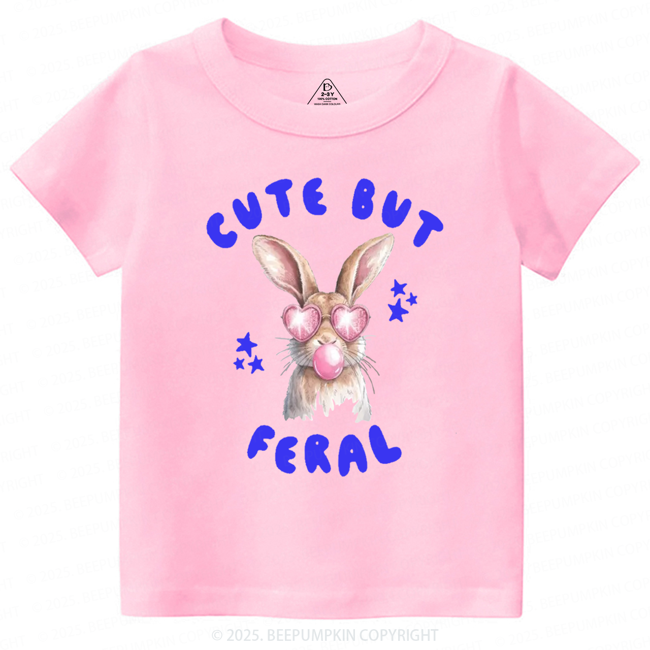 Cute But Feral Toddler&Kid's Tees Beepumpkin