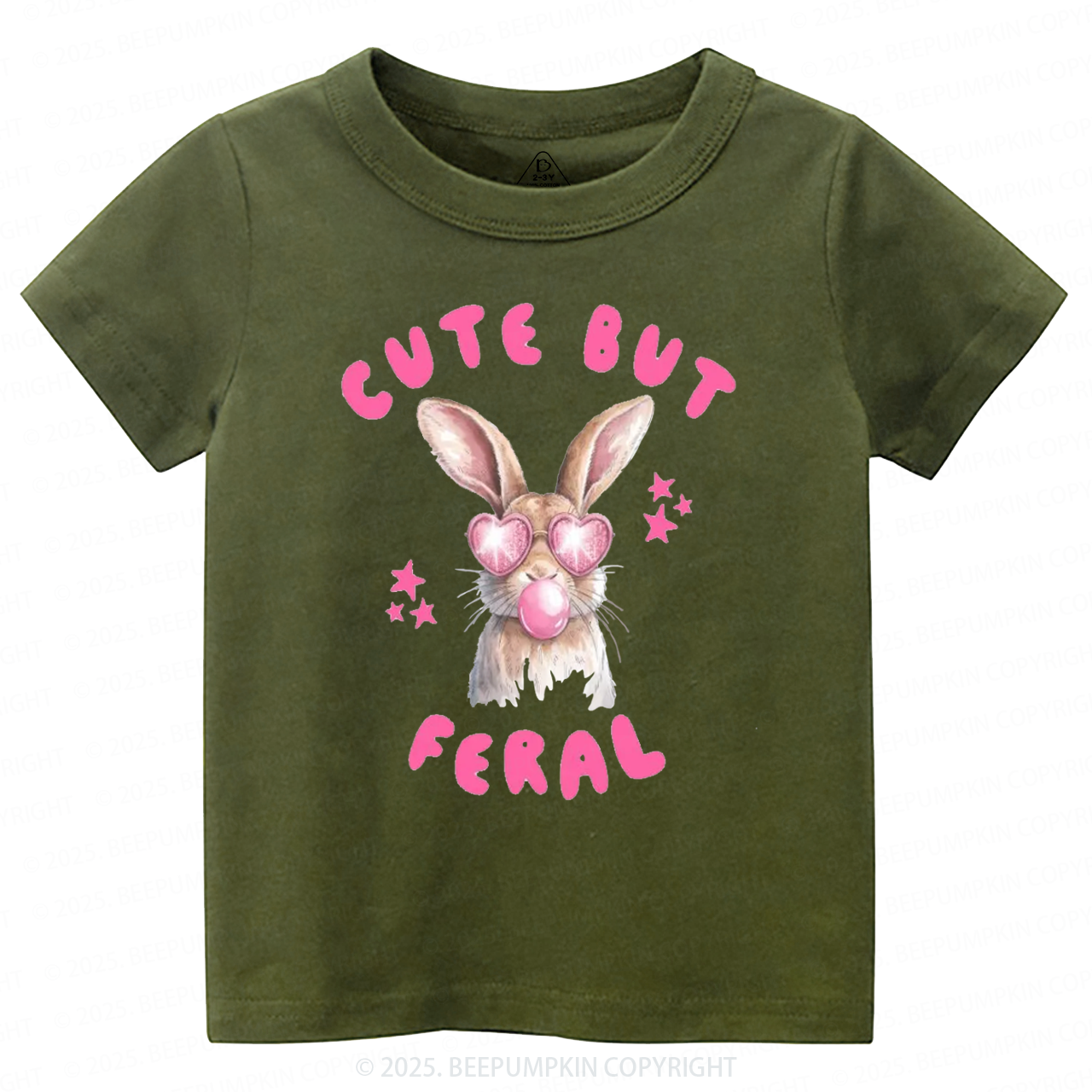 Cute But Feral Toddler&Kid's Tees Beepumpkin