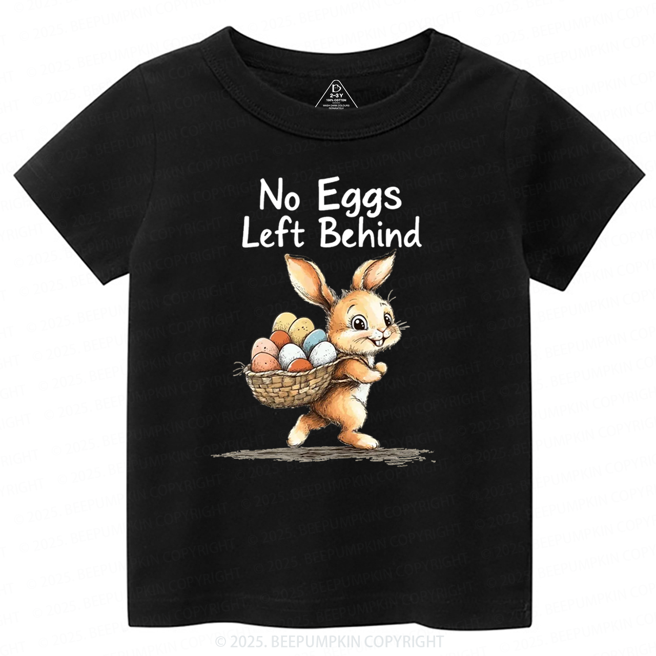 No Eggs Left Behind Toddler&Kid's Tees Beepumpkin
