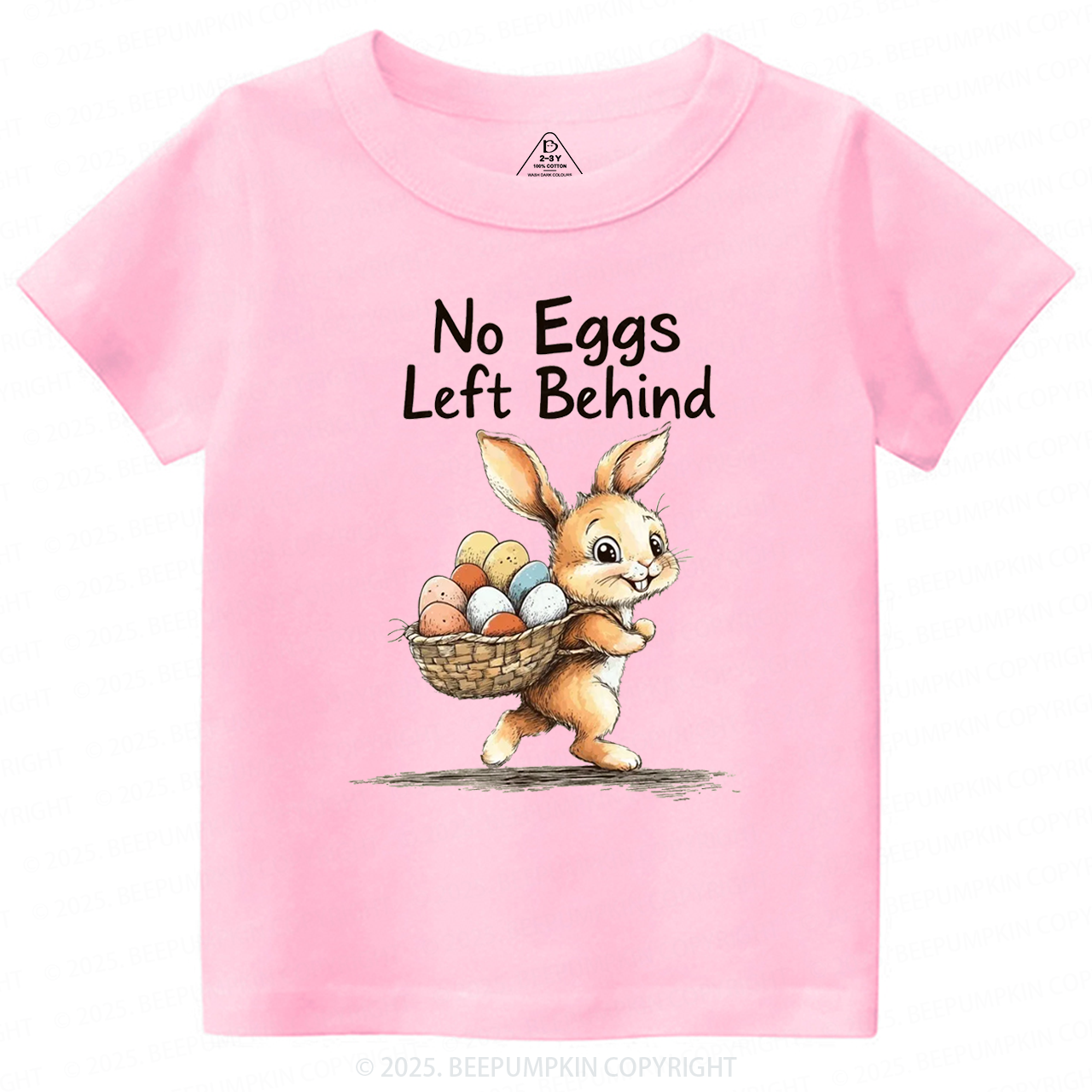 No Eggs Left Behind Toddler&Kid's Tees Beepumpkin
