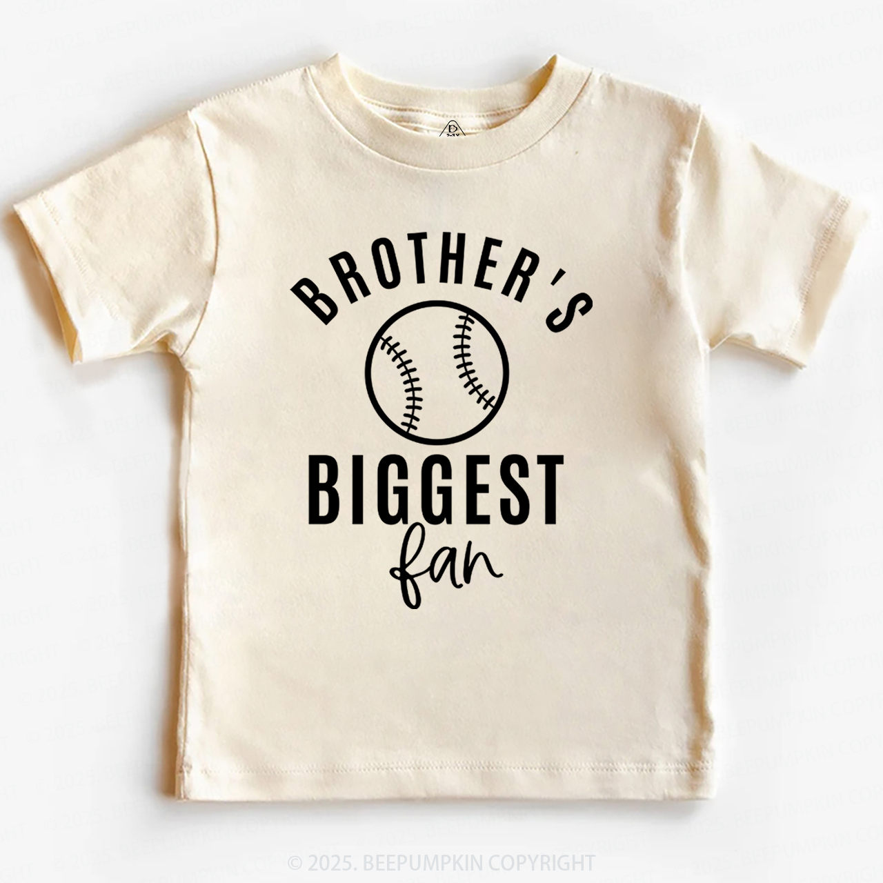 Brother's Biggest Fan Baseball Toddler Shirt