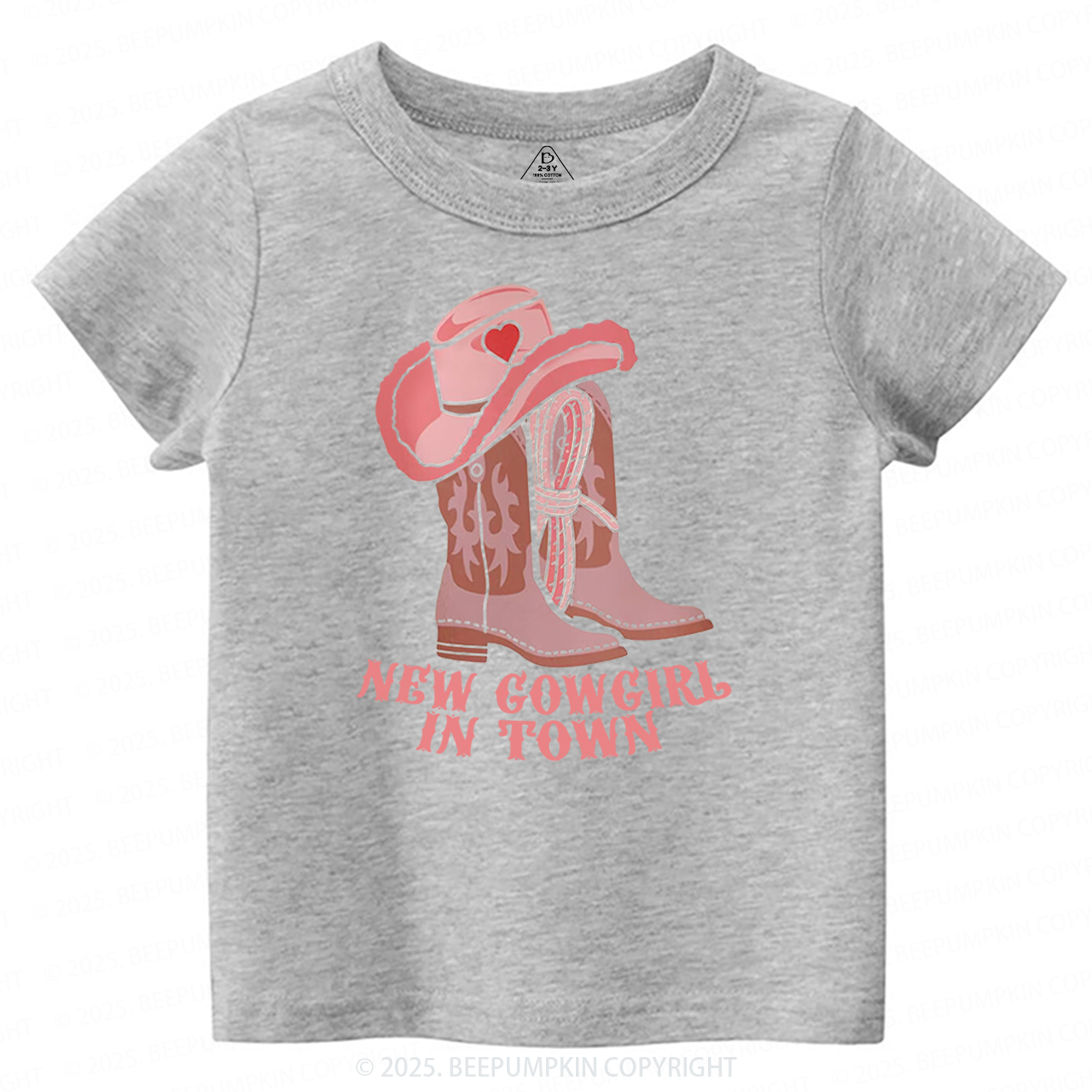 New Cowgirl In Town Toddler&Kid's Tees Beepumpkin