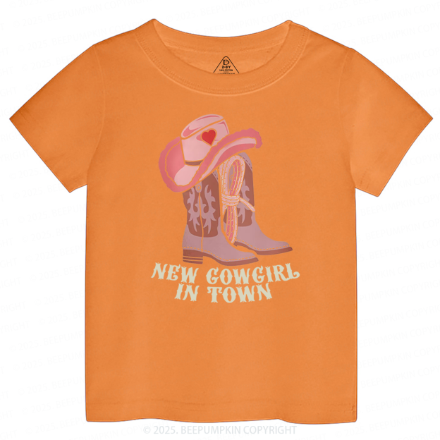 New Cowgirl In Town Toddler&Kid's Tees Beepumpkin