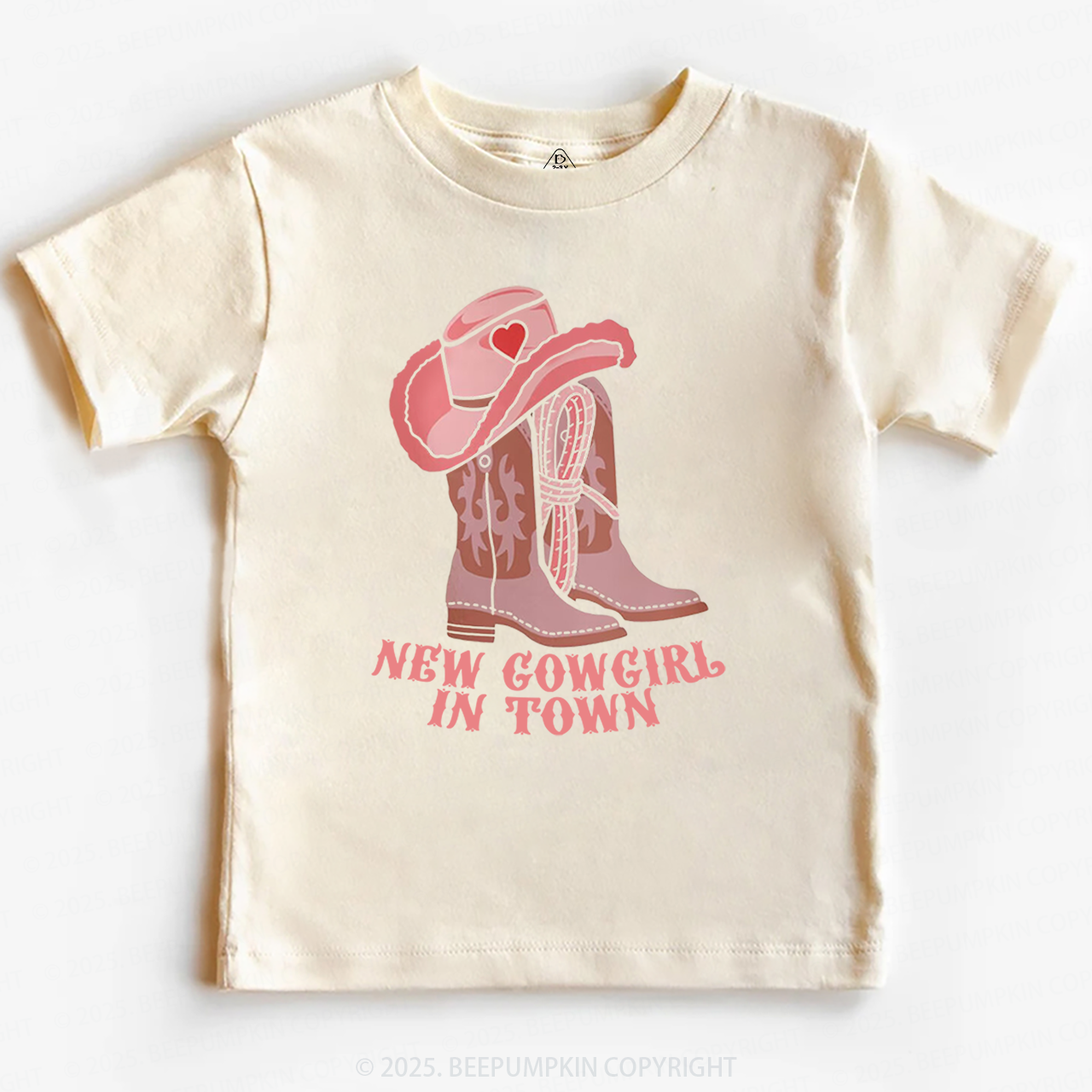 New Cowgirl In Town Toddler&Kid's Tees Beepumpkin