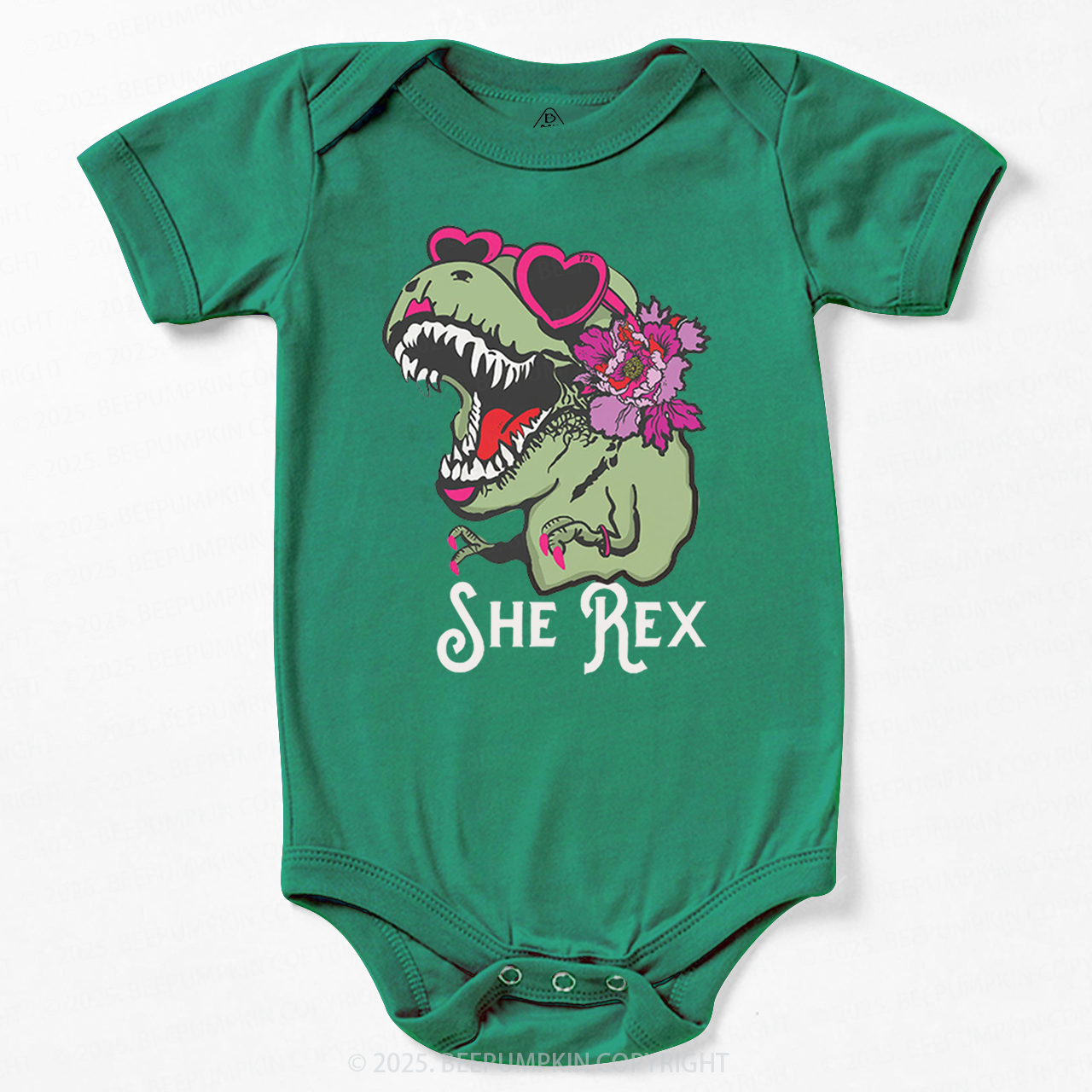 Girl T-Rex Bodysuit Beepumpkin
