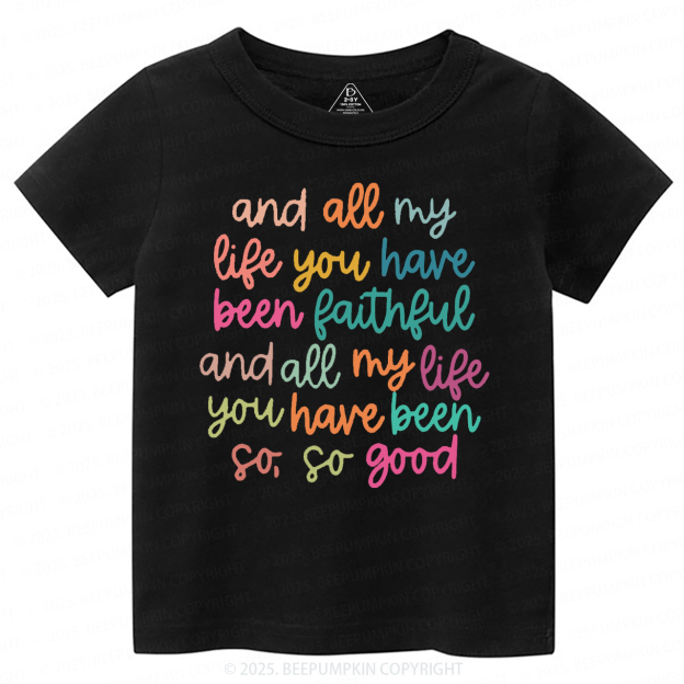 Psalm Bible Quote Toddler&Kid's Tees Beepumpkin