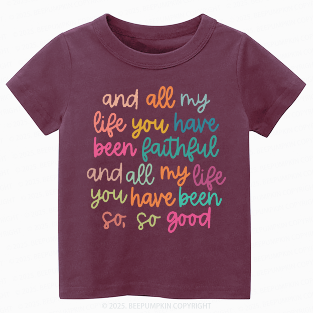 Psalm Bible Quote Toddler&Kid's Tees Beepumpkin
