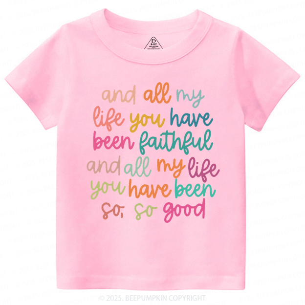 Psalm Bible Quote Toddler&Kid's Tees Beepumpkin