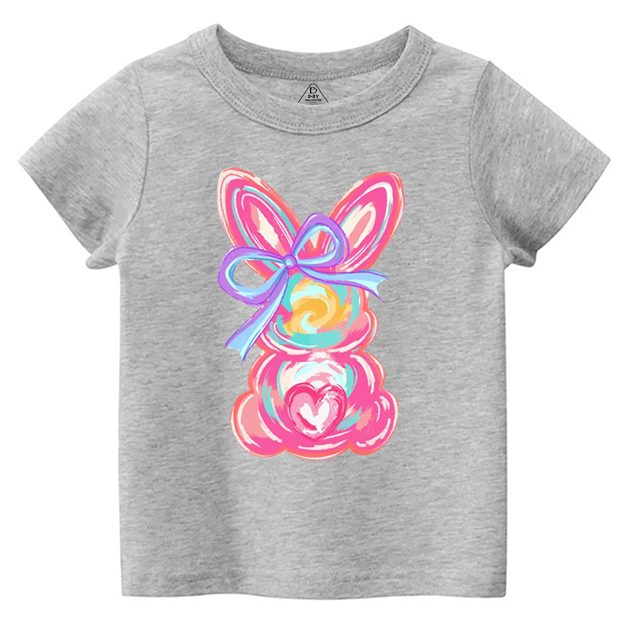 Personalized Girl Name Easter Bunny Toddler&Kid's Tees Beepumpkin