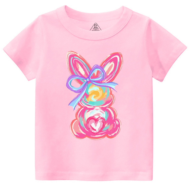 Personalized Girl Name Easter Bunny Toddler&Kid's Tees Beepumpkin