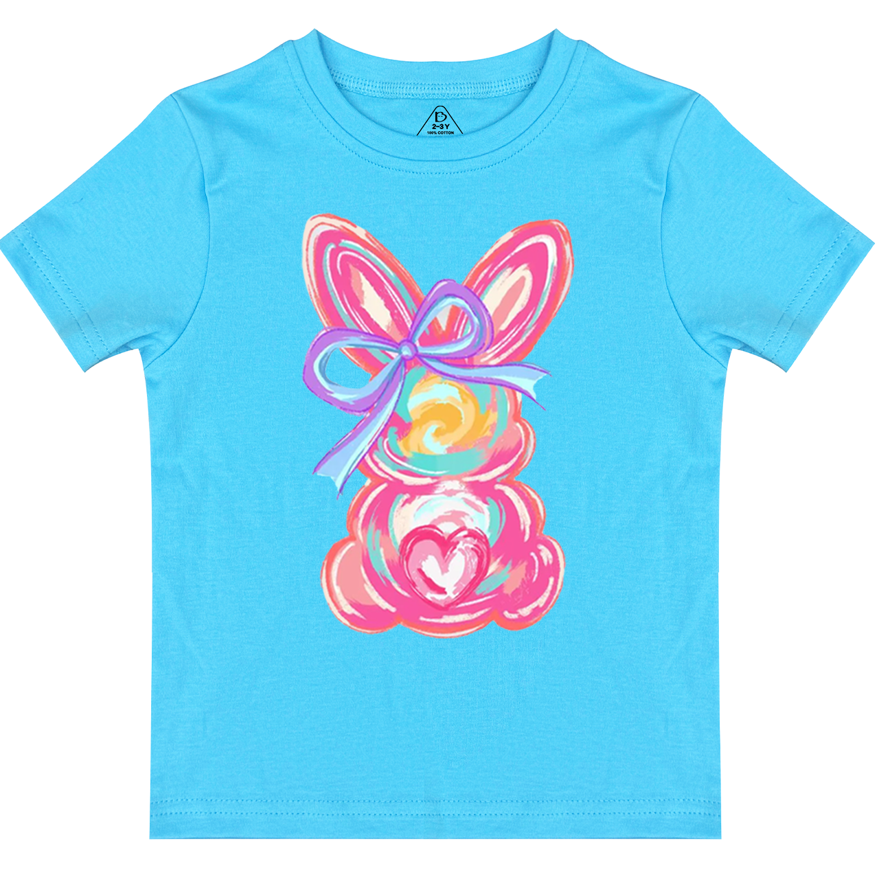 Personalized Girl Name Easter Bunny Toddler&Kid's Tees Beepumpkin