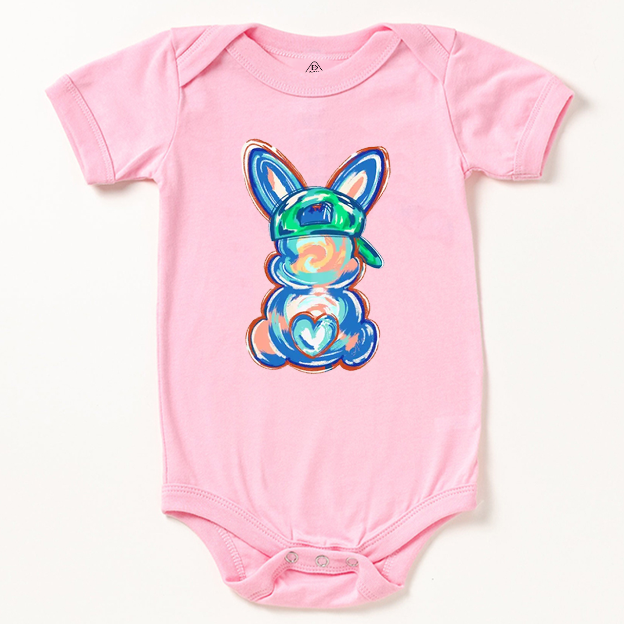Personalized Boy Name Easter Bunny Bodysuit Beepumpkin