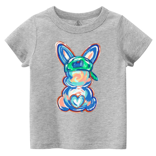 Personalized Boy Name Easter Bunny Toddler&Kid's Tees Beepumpkin