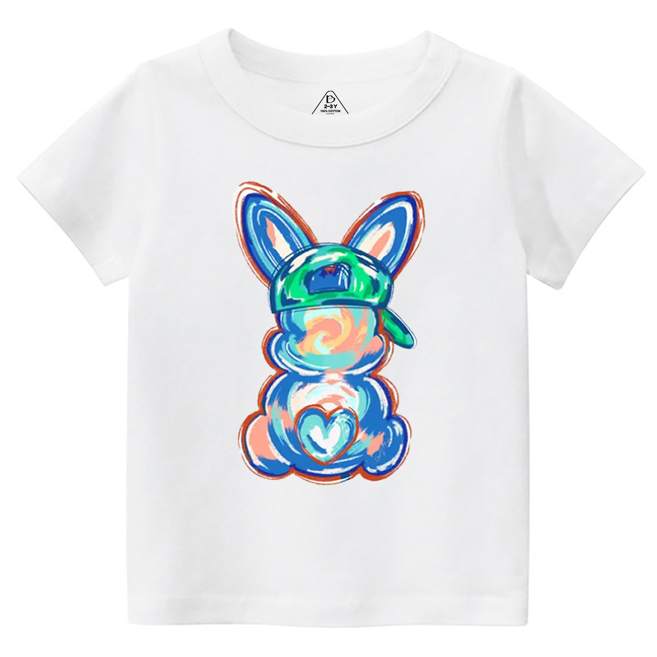 Personalized Boy Name Easter Bunny Toddler&Kid's Tees Beepumpkin