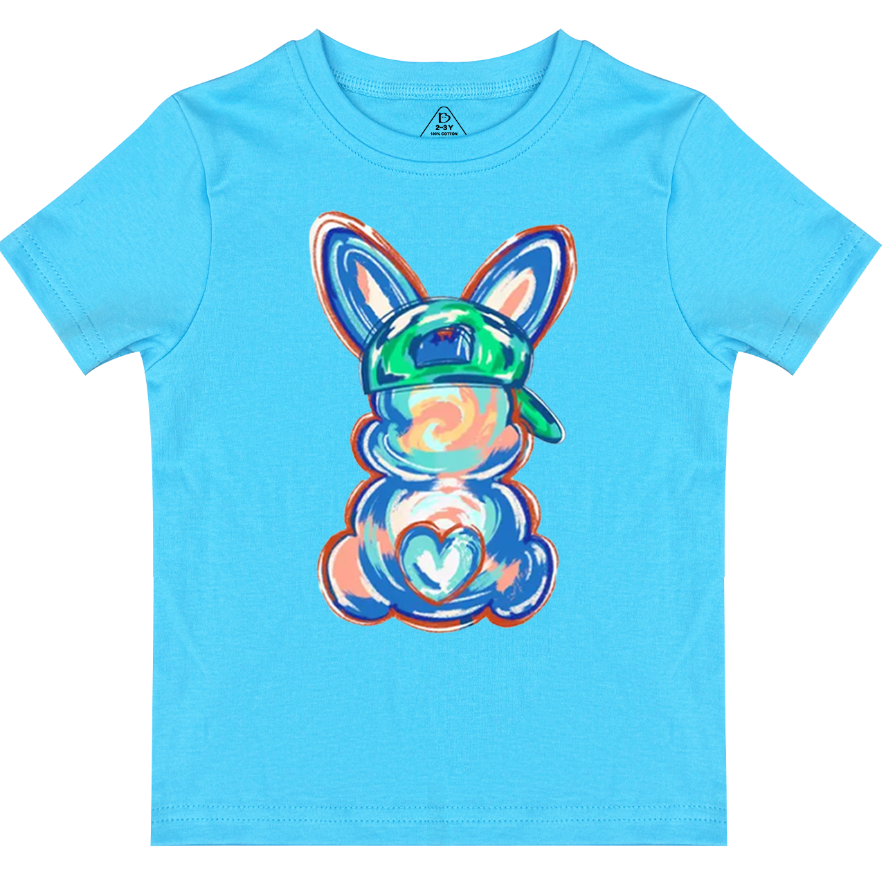 Personalized Boy Name Easter Bunny Toddler&Kid's Tees Beepumpkin