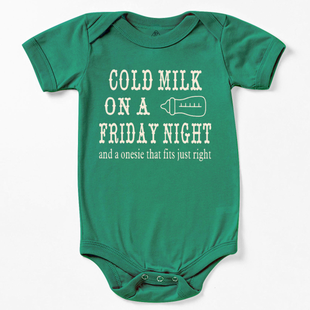 Cold Milk On A Friday Night Bodysuit Beepumpkin