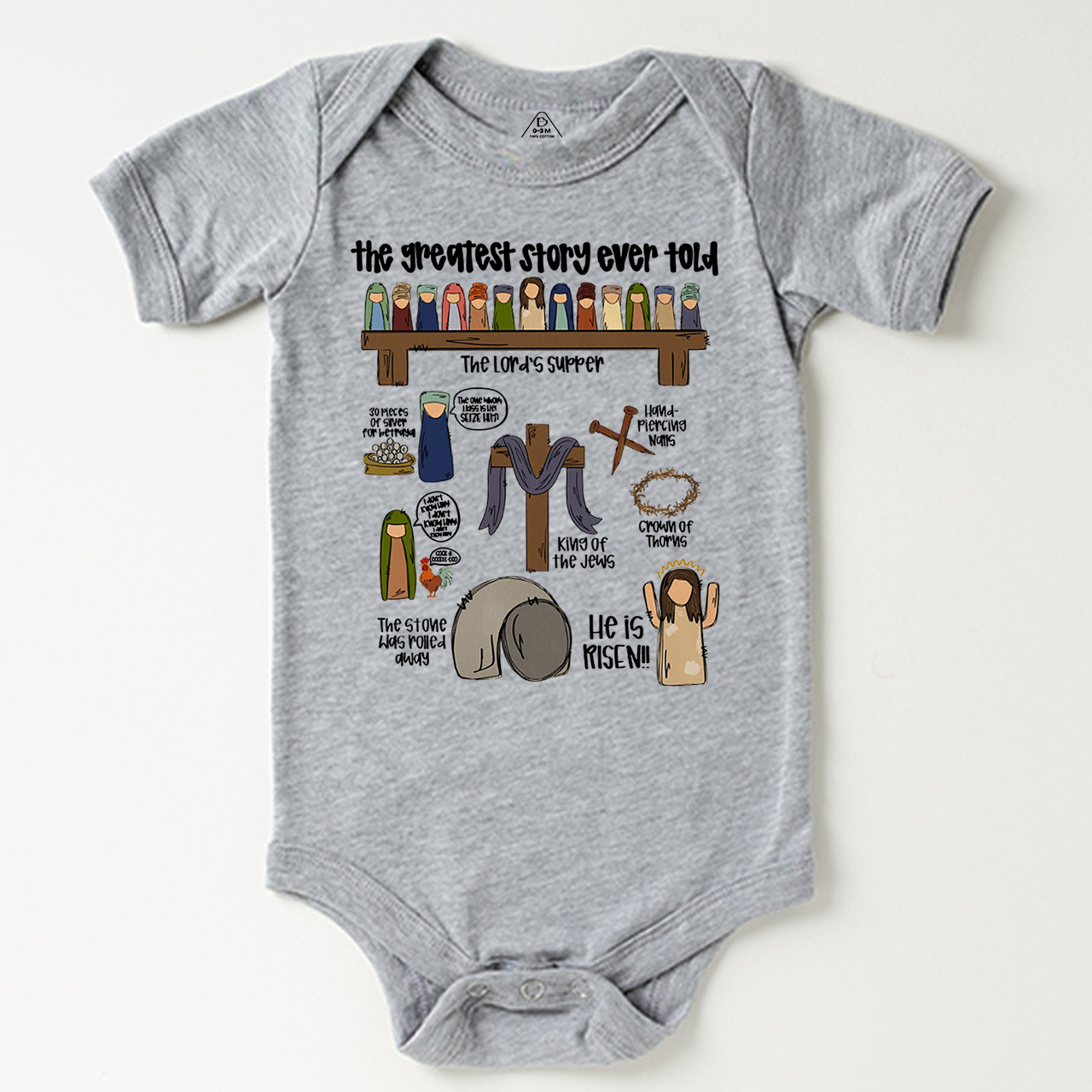 The Greatest Story Ever Told Bodysuit Beepumpkin